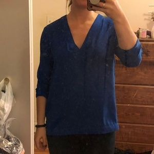 Express Cobalt Blue 3/4 Top